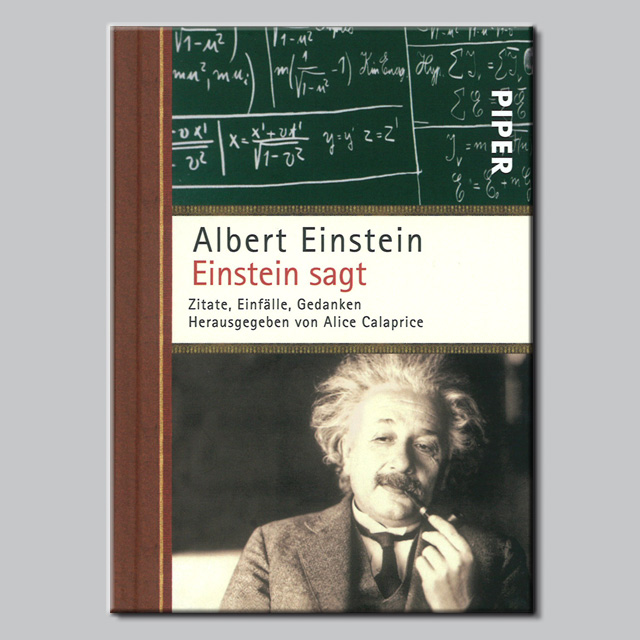 Albert Einstein – Einstein sagt